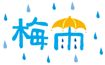 大事な大事な梅雨